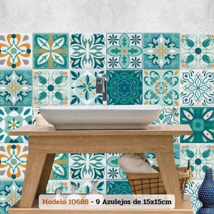 Vinilos para azulejos laminados